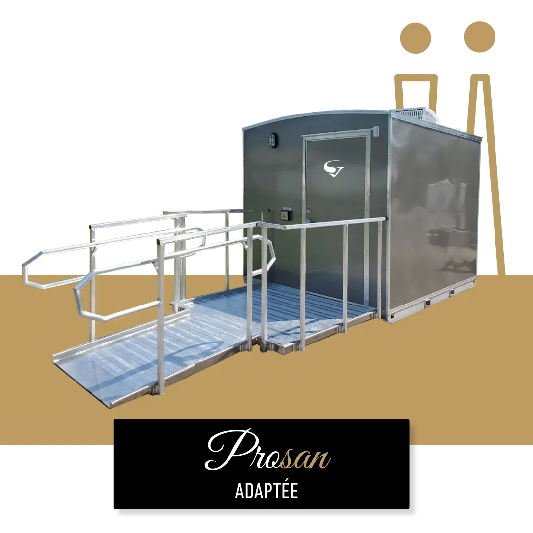 Toilette Prestige - Location de roulottes sanitaires