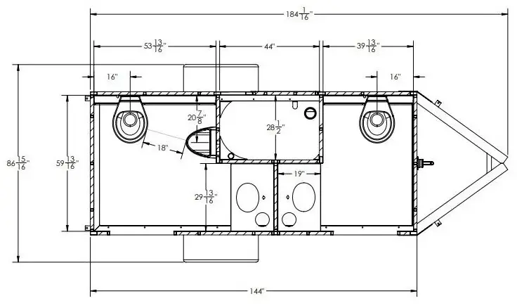 Toilette Prestige - Location de roulottes sanitaires